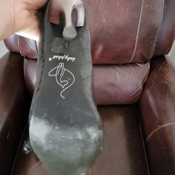 Baby Phat Black shoes with Chrome heels - Picture 8 of 8